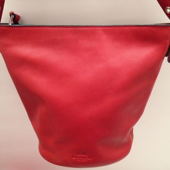 Coach Handbags - beautiful COACH Red Duffle should bag
